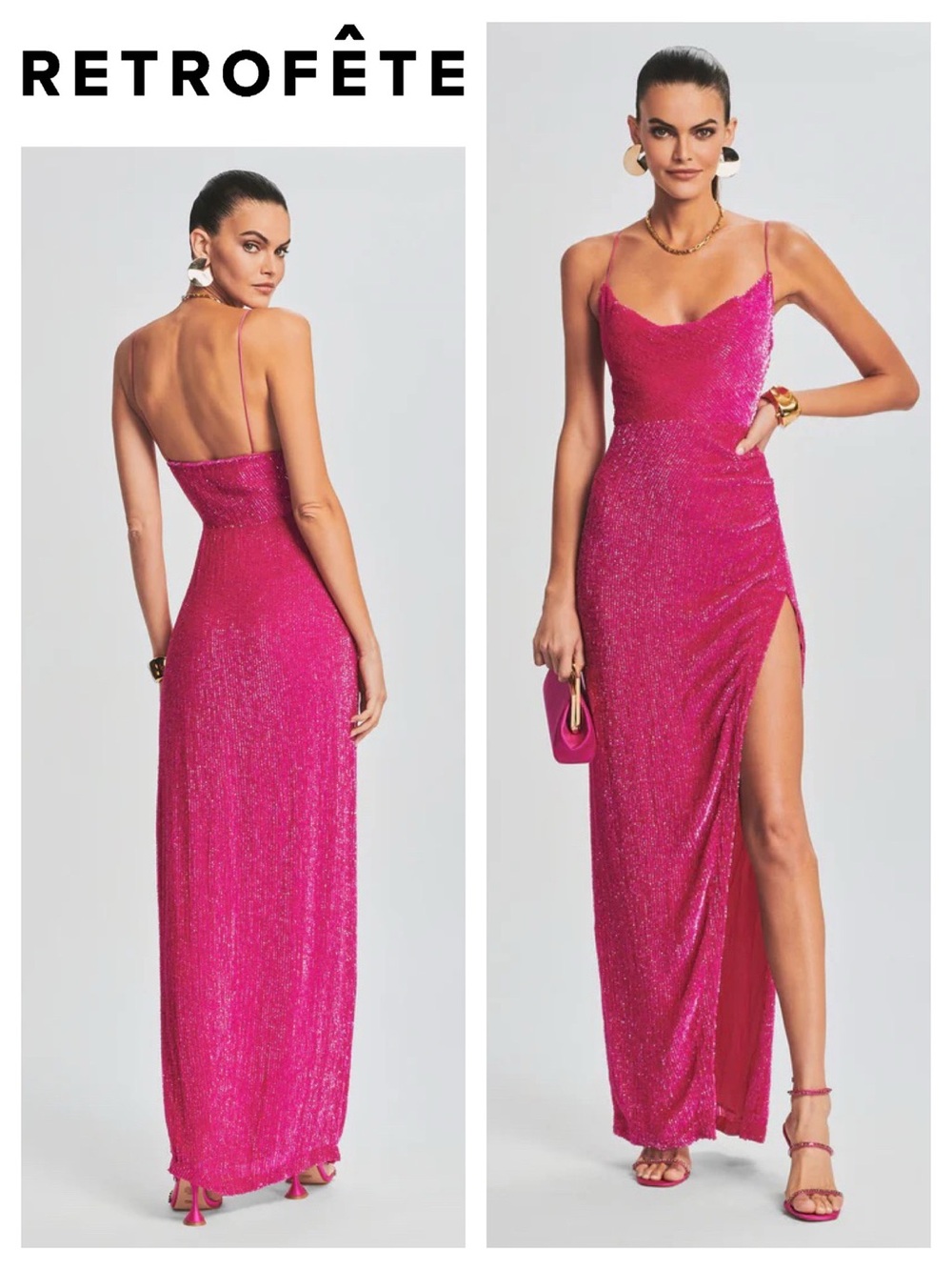 Retrofête Katya Sequin Dress